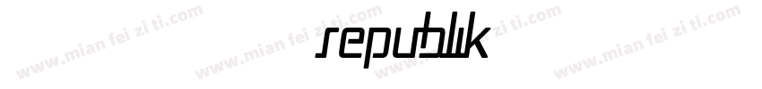 当前位置 首页 英文字体 正文 Republika II Exp字体转换